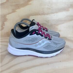 Saucony - Ride 13 - Running Shoes - Gray - Women's - 7W - S10651-55